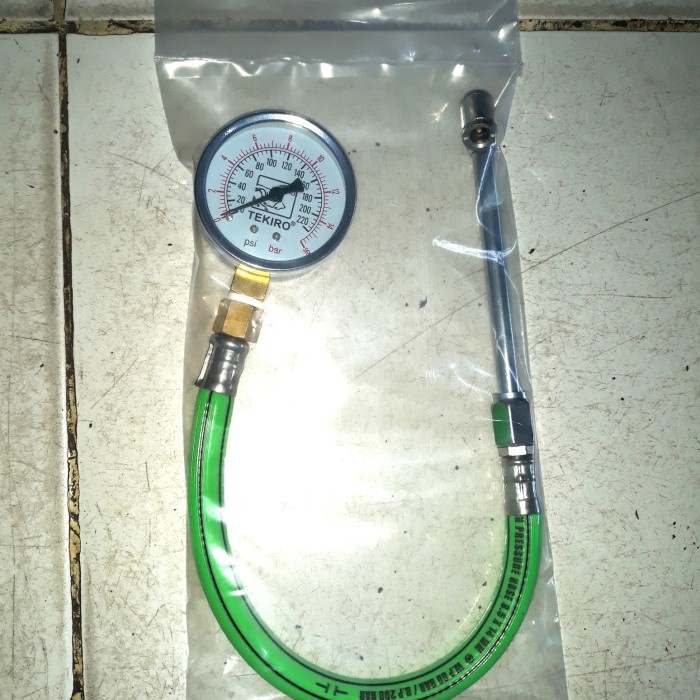 Pem Pengukur Tekanan Angin Ban - Ukuran Angin Ban Truk - 1