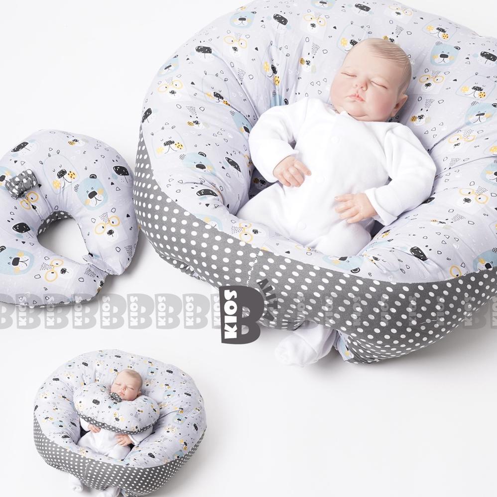 PREMIUM SOFA BAYI  BAMBI UKURAN BESAR + BANTAL DOT / SOFA BELAJAR DUDUK UNTUK 6-24 BLN
