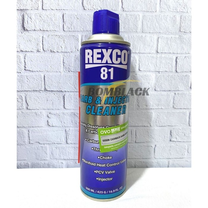 REXCO 81 500ml Pembersih Karburator dan Injektor Carburator Cleaner