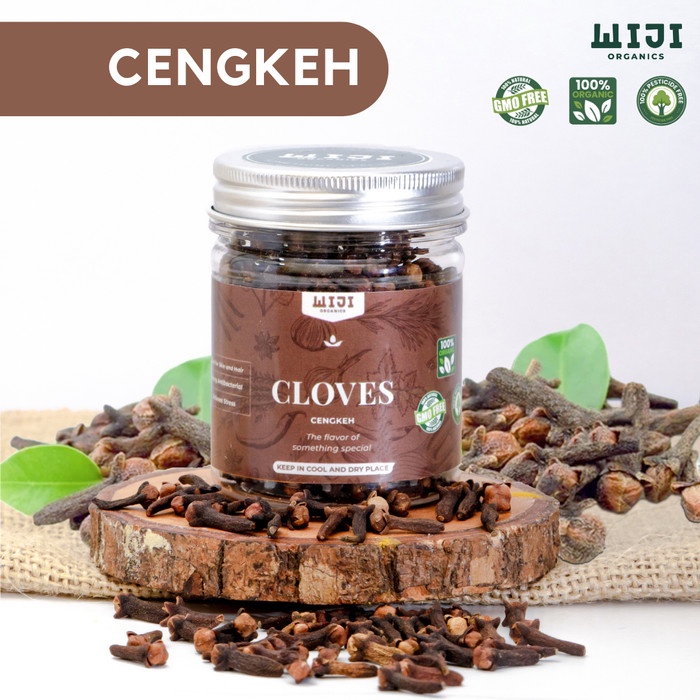 

Cloves Dried | Cengkeh Kering Rempah Bunga Pure 100% Natural Premium - MED 30gr