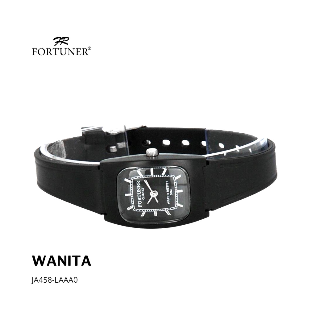 Fortuner Jam Tangan Wanita Analog Water Resistant Rubber Yabella