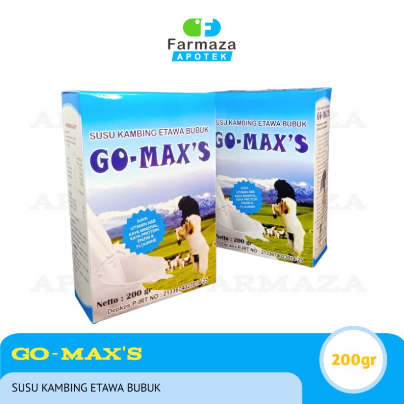 

GO-MAX'S || SUSU GO-MAX'S || SUSUK GOMAKS || SUSU KAMBING ETAWA