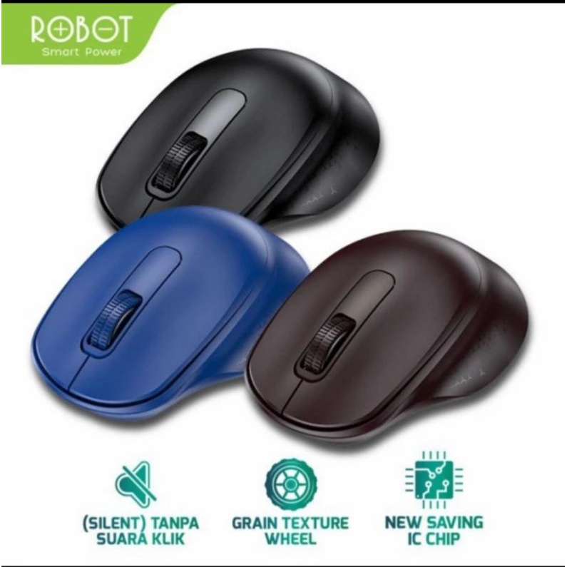 Robot M312 Silent Mouse Wireless - Robot Mouse M312 Mouse Silent Key