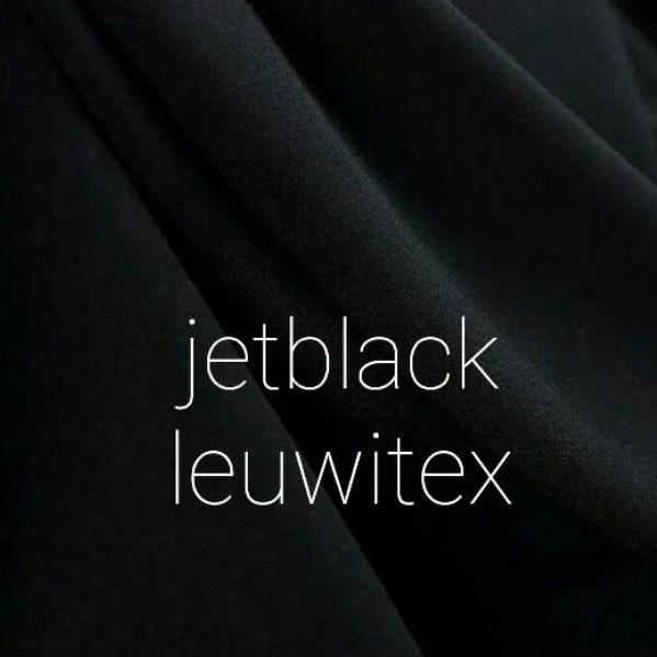 ⚡GROSIR⚡ Kain jetblack woolpeach / jetblack kiara leuwitex