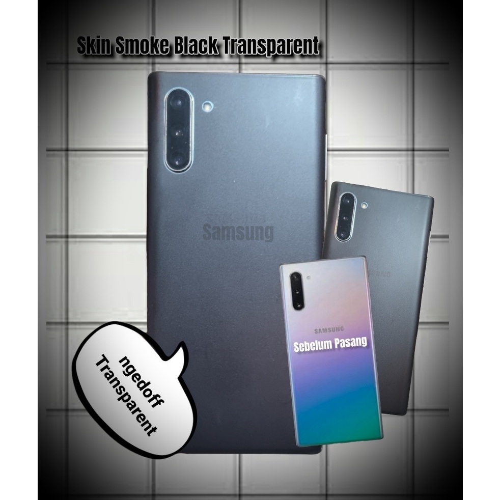 Hitam Transparent !! Back Skin Vivo Y35 Y16 Y36 Y33T Y33s Y30 Y30i Y50 Y12 Y12i Y12s Y15 Y17 Y19 Y11 Garskin Pelindung Casing Belakang Anti Glare Matte Doff Dof Black Gelap Transparant Transparan Scotlite Sticker Full Cover Minyak S Y 4G 5G i Y33 S T