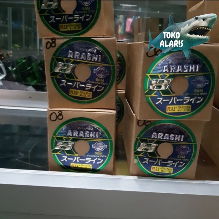 SENAR PE STELLA ARASHI X8 MADE IN JAPAN