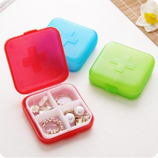 Sgmshop Kotak Obat Mini Box Perhiasan Mini Medicine Mini Box Serbaguna