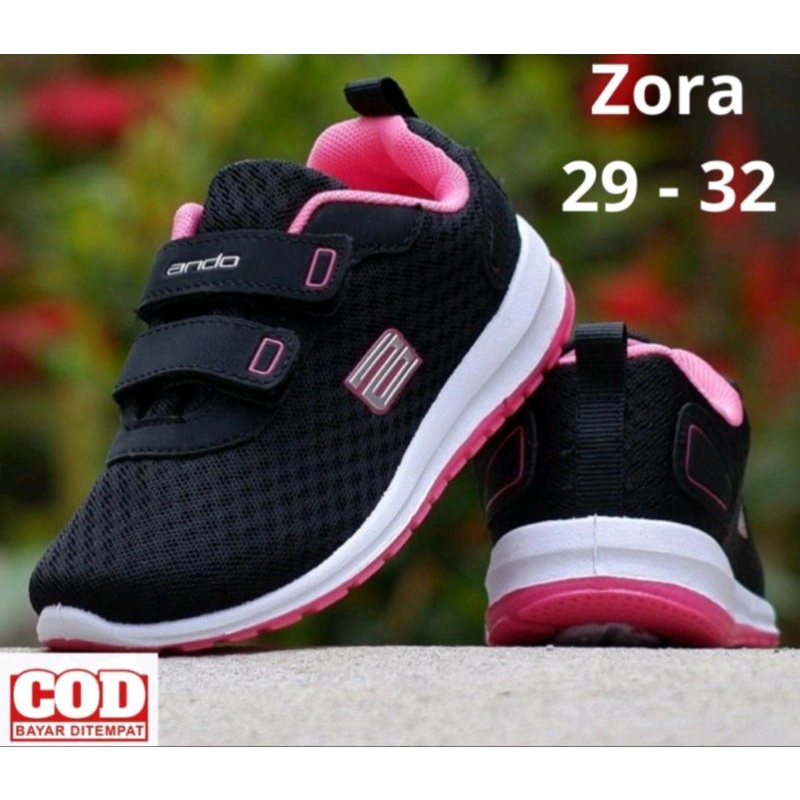 26-32 SEPATU ANAK ANDO Sepatu Sneakers Anak Perempuan. Sepatu Ando Zora