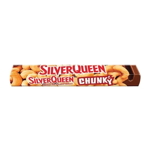 

SILVER QUEEN Chocolate Chunky Bar Cashew Pack 95gr