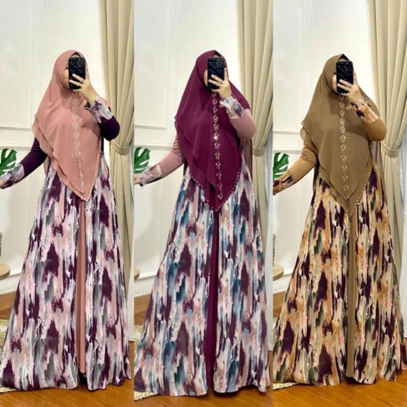 layka/sabrina syari by brand azeeza