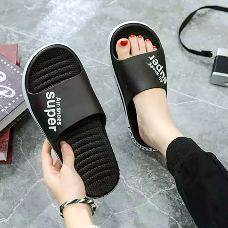 Sandal Pria Jelly Import Air-Snoes Super / Sandal Slop Pria Modis Kekinian