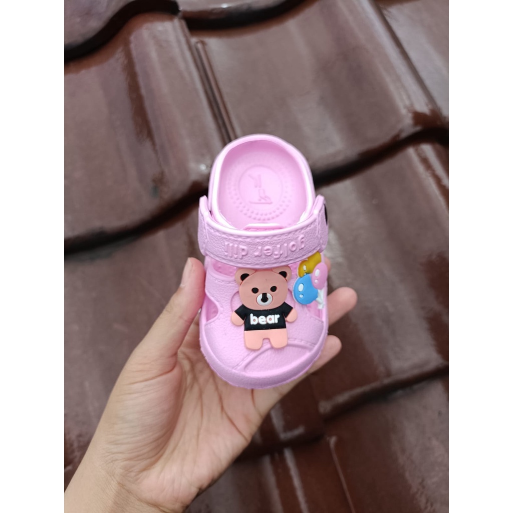 Sandal baim fuji golfer bayi perempuan baby girl terlaris 606 (20-29) sandal baim anak terlaris