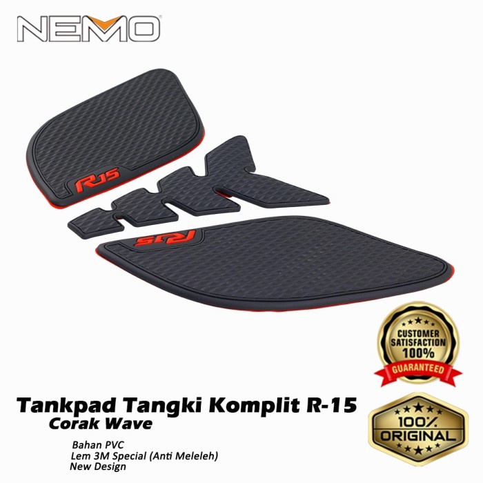 Tankpad / Tankgrip Set Yamaha R15 V3
