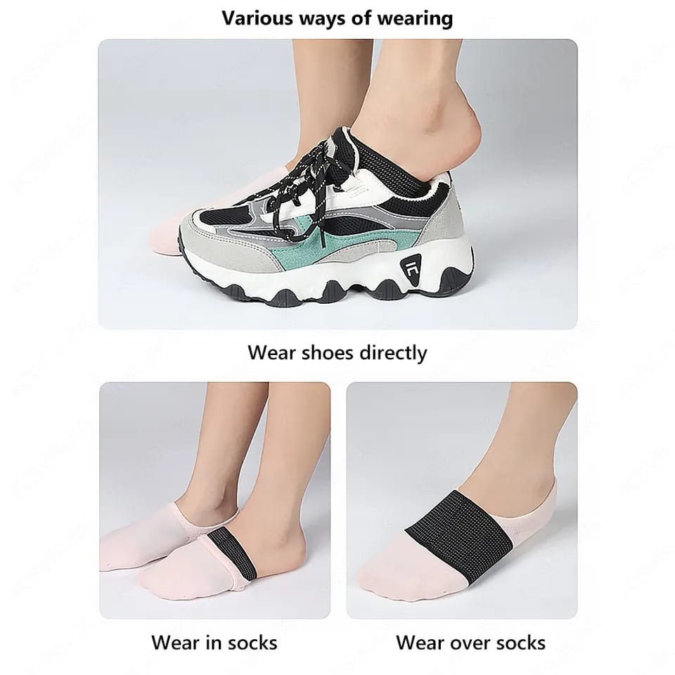 INSOLE SILIKON GEL KAKI DATAR INSOLE FLAT FOOT SUPPORT PRIA WANITA PREMIUM QUALITY