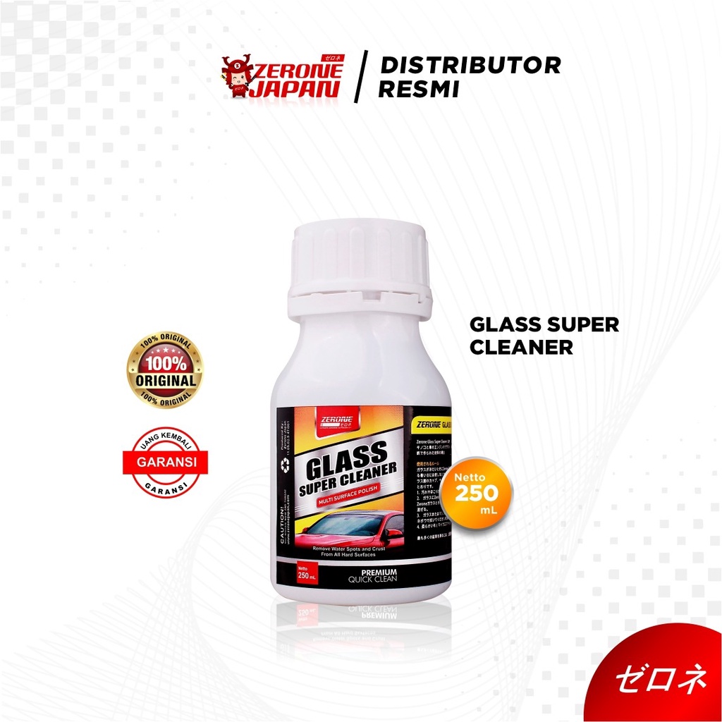 Pembersih Zerone Glass Super Cleaner - Pembersih Jamur Kaca, Body dan Kerak Mesin Mobil Promo