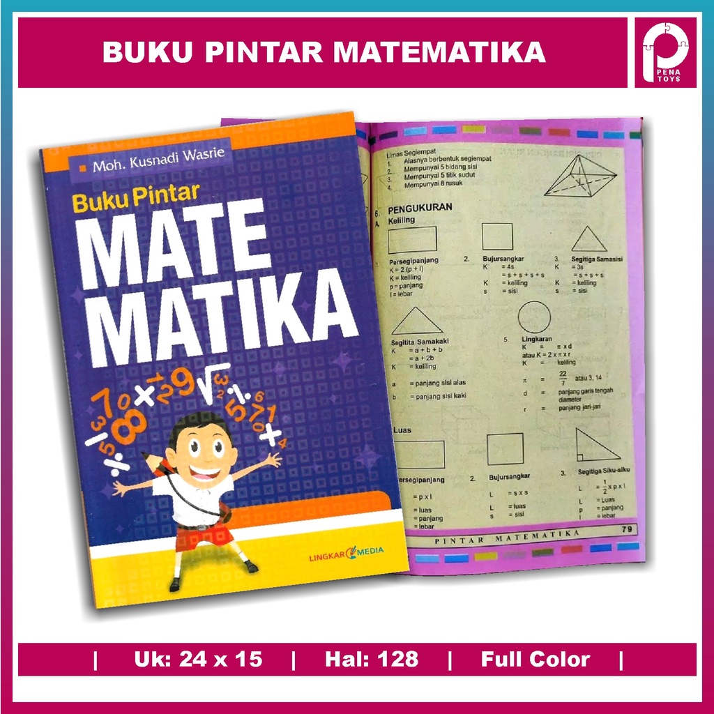 BUKU ANAK - BUKU SD - BUKU PINTAR MATEMATIKA
