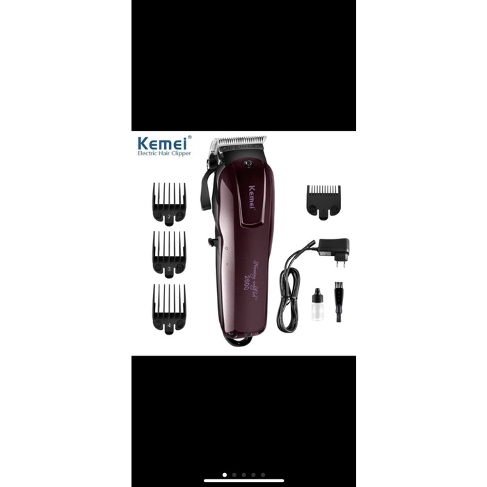 Alat Cukur Rambut KEMEI KM 2600 Hair Clipper Kemei Mesin Cukur Cordles