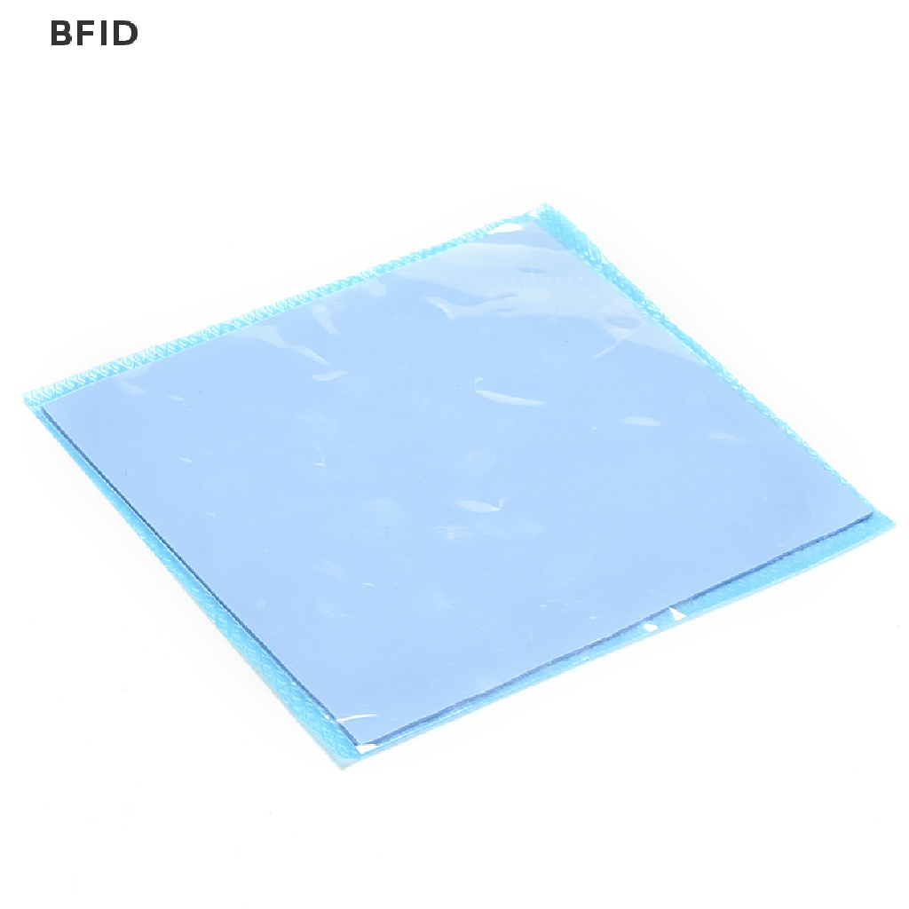 [BFID] 100mmx100mmx1mm Biru Heatsink Pendingin Thermal Conductive Uncut Silicone Pad [ID]