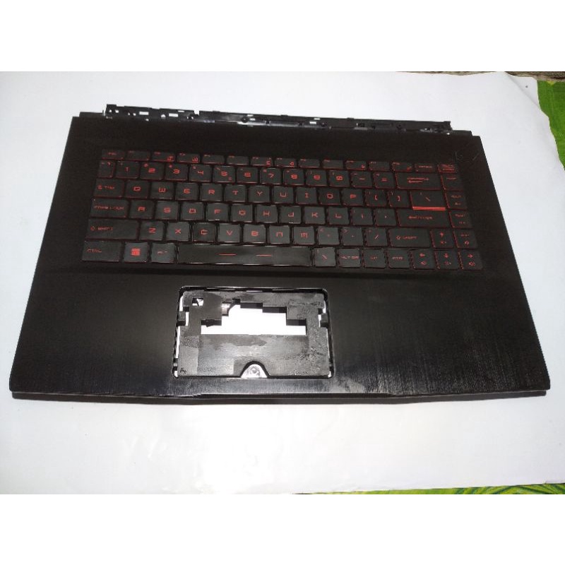 MSI casing keyboard palmrest casing c laptop MSI msi gf65 GF65