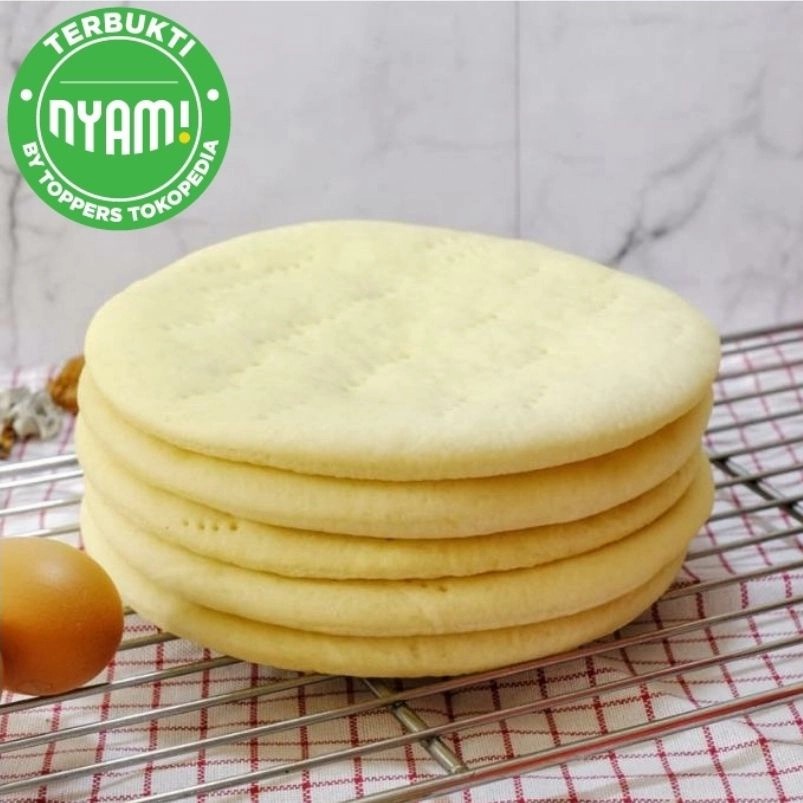 

roti pizza - adonan pizza - pizza base - Base pizza isi 5 pcs