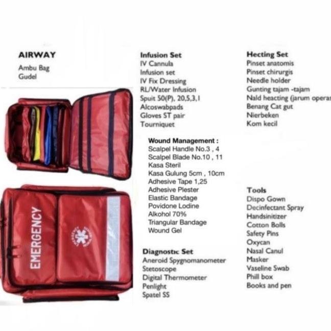 Tas Emergency Kit ( Emergency First Aid Kit ) TAS EMERGENCY JUMBO SET