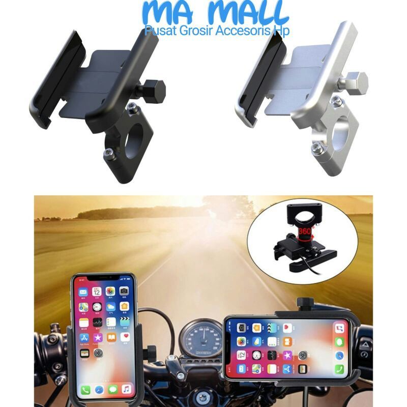 Jual Phone Holder Hp Tempat Dudukan Penyangga Stand Handphone Spion Di