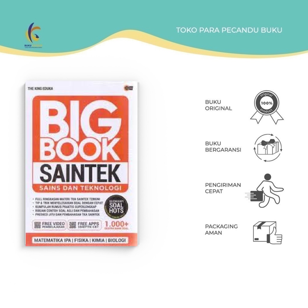 [ PROMO ] BUKU BIG BOOK SAINTEK [ ORIGINAL ] - Buku kaluku