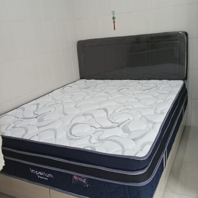 Set Central Imperium Pocket Ultra Plush top 160 Kasur spring bed divan