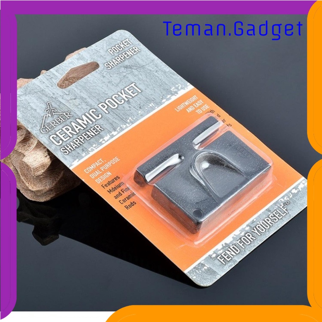 TD - DPR Gerber Pengasah Pisau Mini Portable Pocket Knife Sharpener - GLKS-2