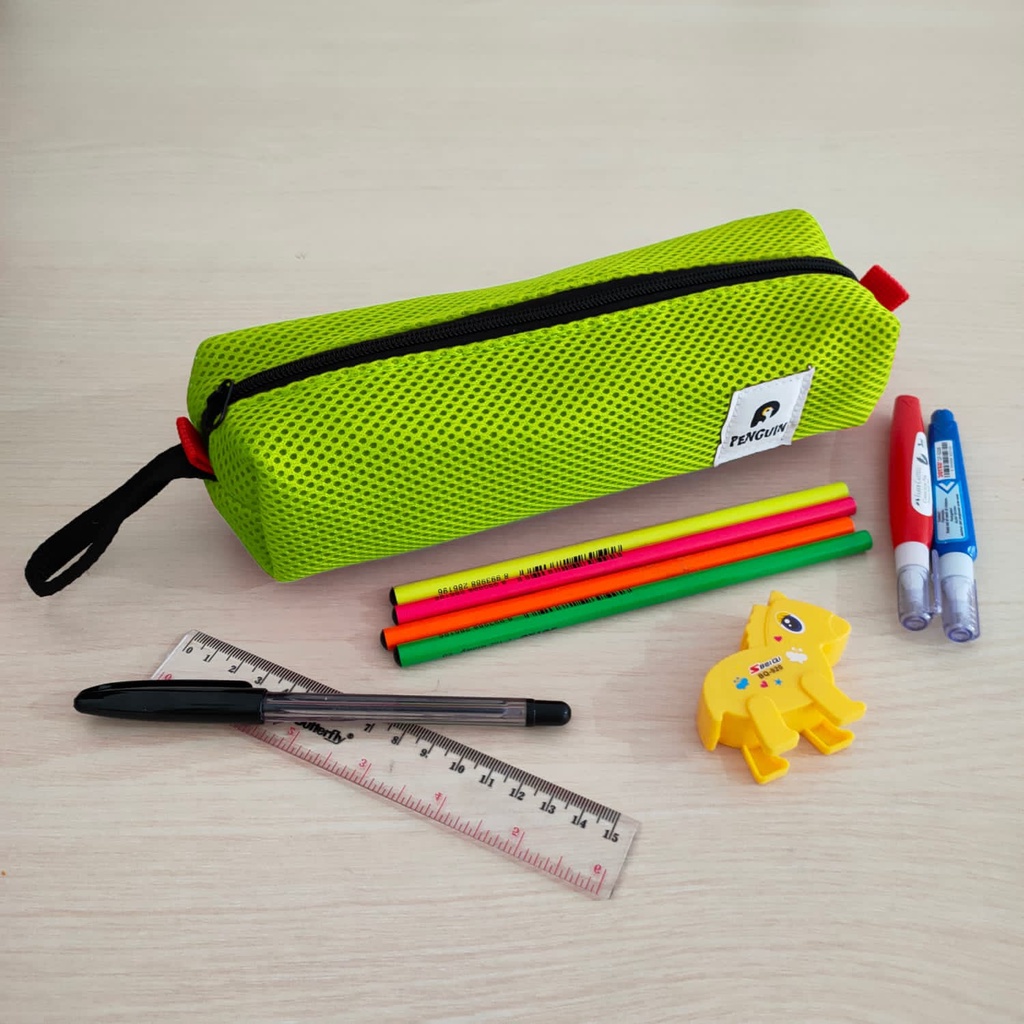 Cepuk Sekolah Penguin | Pencil Case | Alat Tempat Tulis Sekolah