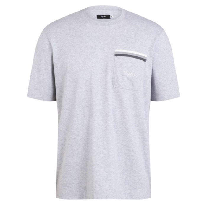 RAPHA MEN'S LOGO POCKET T-SHIRT - RAPHA T-SHIRT ORIGINAL - KAOS RAPHA