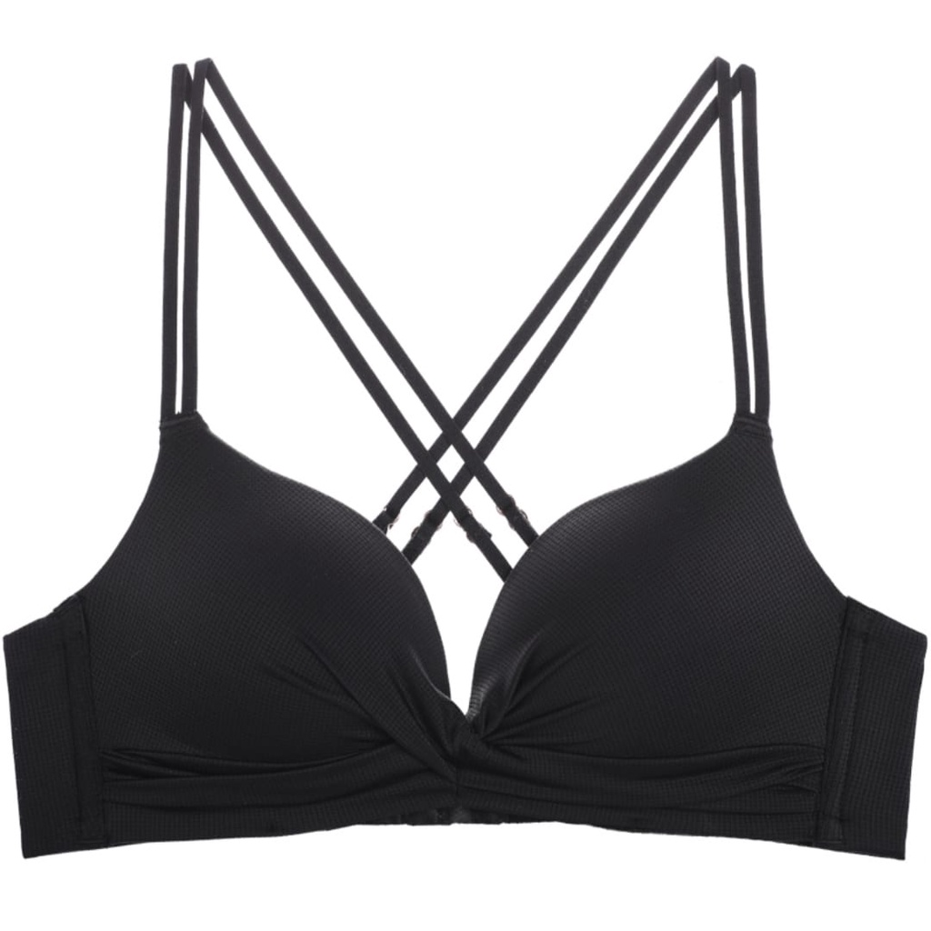 Brasay Japan Seamless Sport Push Up Bra Wanita Tanpa Kawat 9018