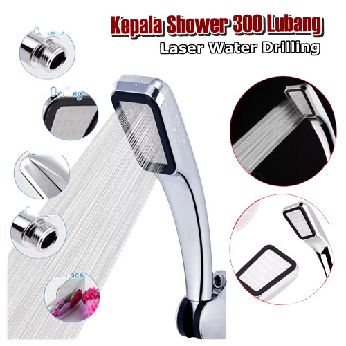 Head Shower Mandi Aerator 300 Lubang