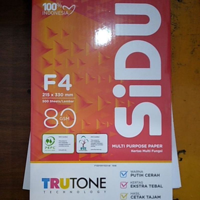 

KERTAS HVS SIDU F4 80GR