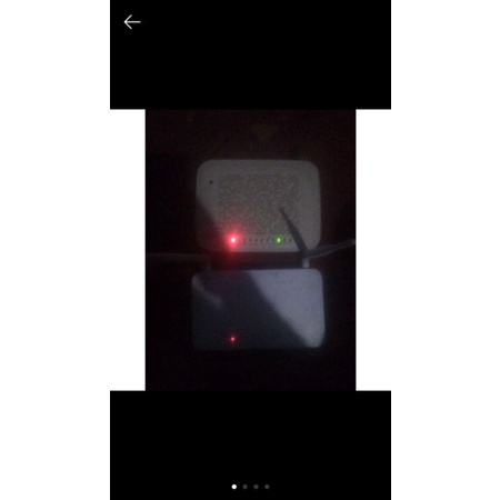 wifi zte v3 cuma nyala lampu merah anggap rusak/zte f660 mulus no minus normal