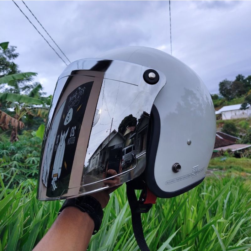 HELM BOGO DEWASA RETRO VENOM SNAIL PRIA WANITA