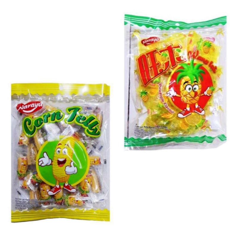 

naraya jelly nanas 400g/Naraya corn jelly 400 gr