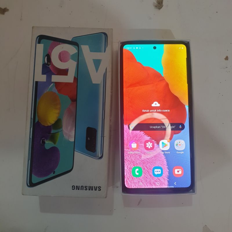 HP Second Samsung A51 Ram 6/128 Murah