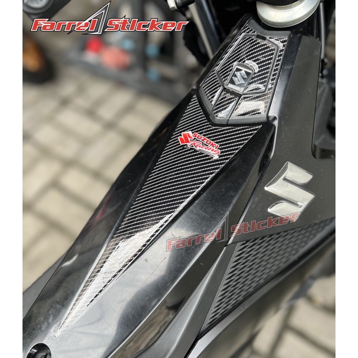 STICKER RAIDER STIKER PAD PROTECTOR UNDERBONE SATRIA FU INJEKSI - Hitam