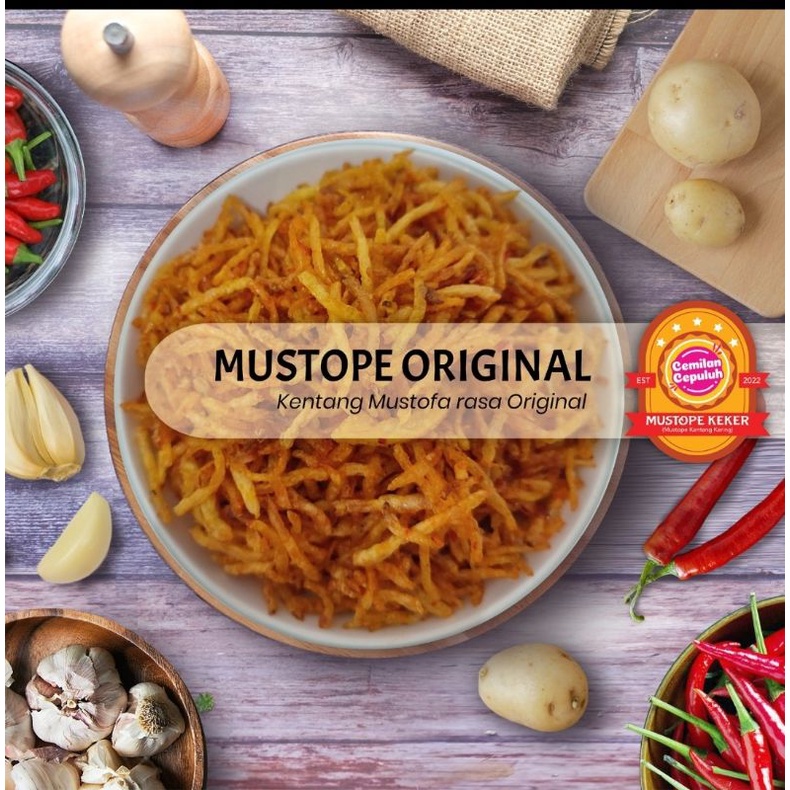 

Kentang Mustofa Original 100 gr "MUSTOPE KEKER
