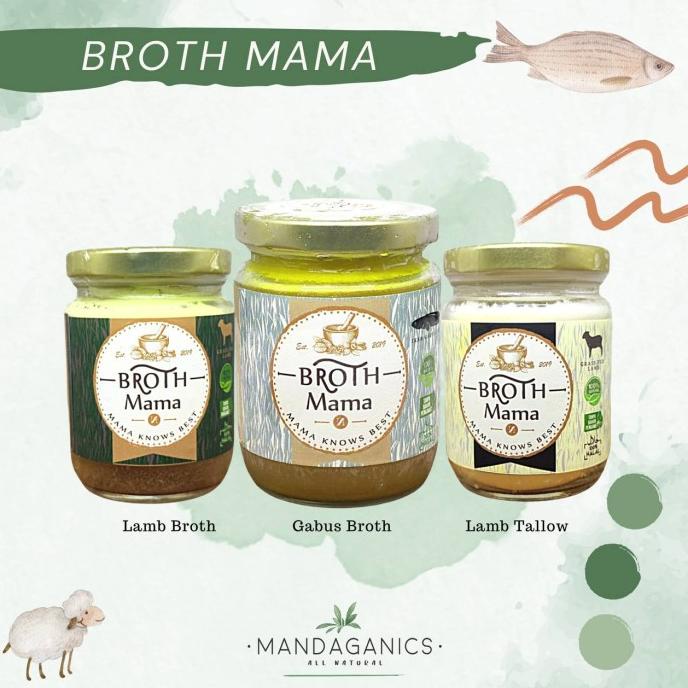 

BROTH MAMA PREMIUM BONE BROTH | GABUS PATTY GABUS BROTH LAMB BROTH