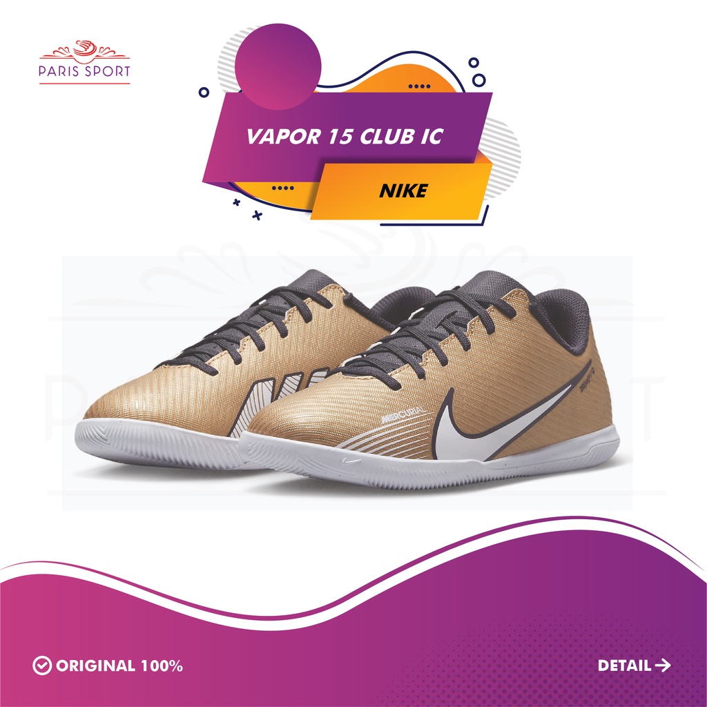 NIKE VAPOR 15 Club / Sepatu futsal nike