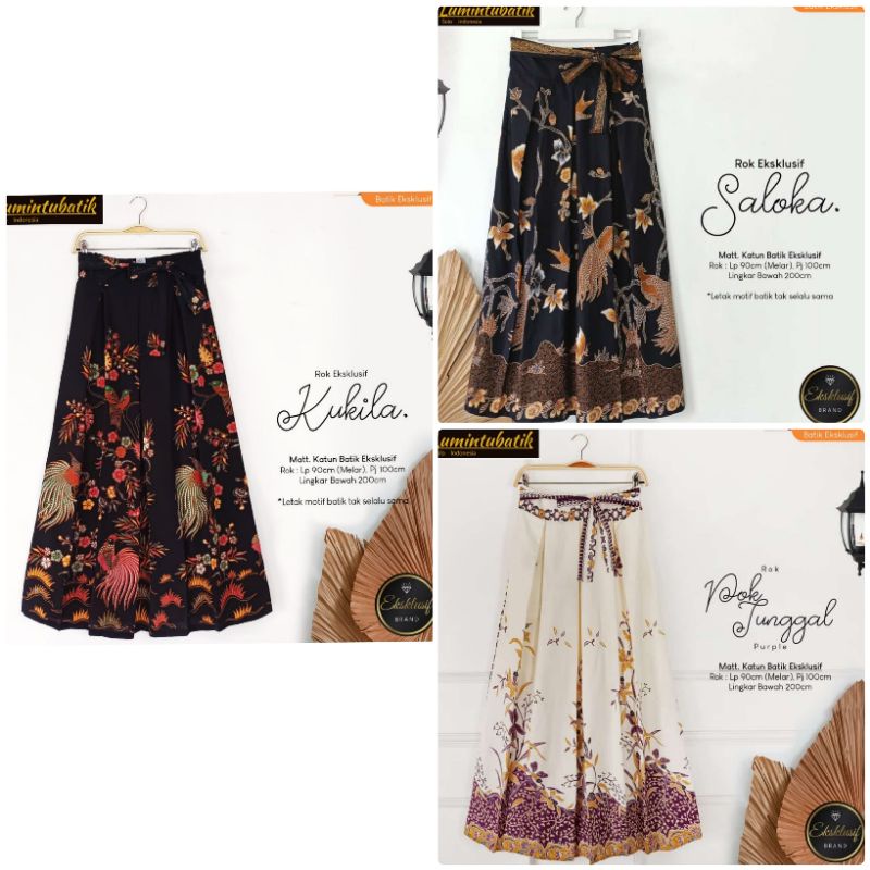 Rok Batik Pita #3 Batik Solo Tuman