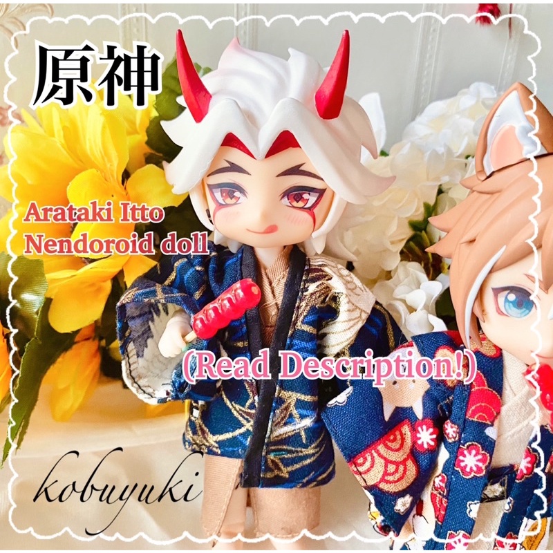 Arataki Itto Nendoroid Doll Genshin Impact Custom figure