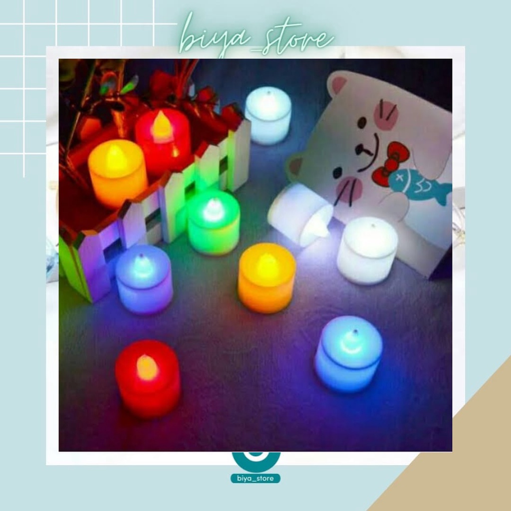 Jual Lilin Led Candles Lampu Lilin Lilin Mini Elektrik Lilin Electric Murah Shopee Indonesia