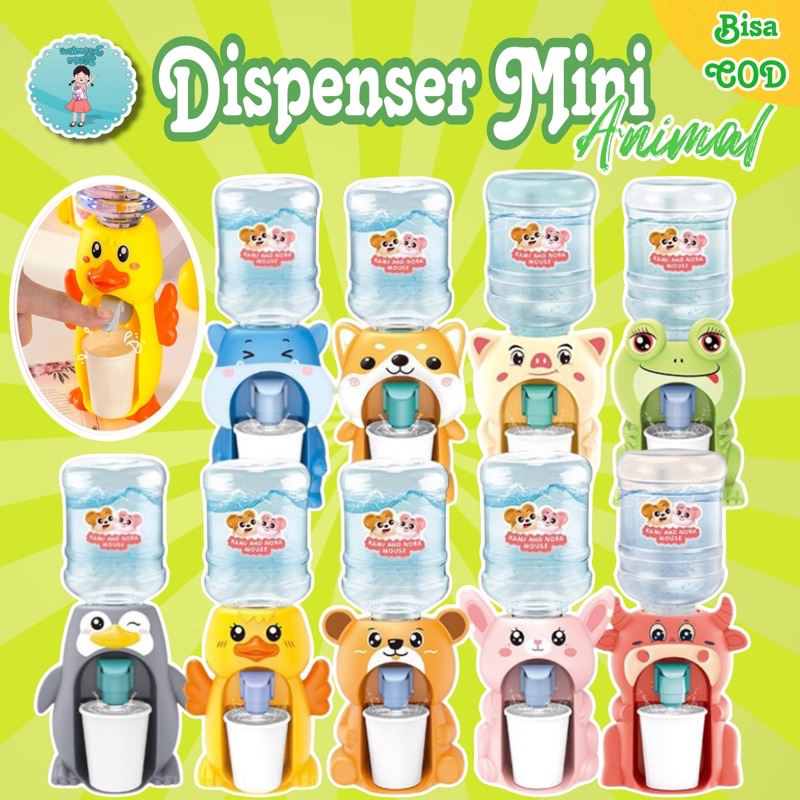 Mainan Anak Dispenser Mini Water Dispenser Mainan Mesin Air Minum Galon/Mainan Dispenser Anak Karakter /Dispenser Galon Minum Anak/Dispenser Portable Anak/Dispenser Air Minum Anak Mini/Dispenser Air Anak Karakter Lucu