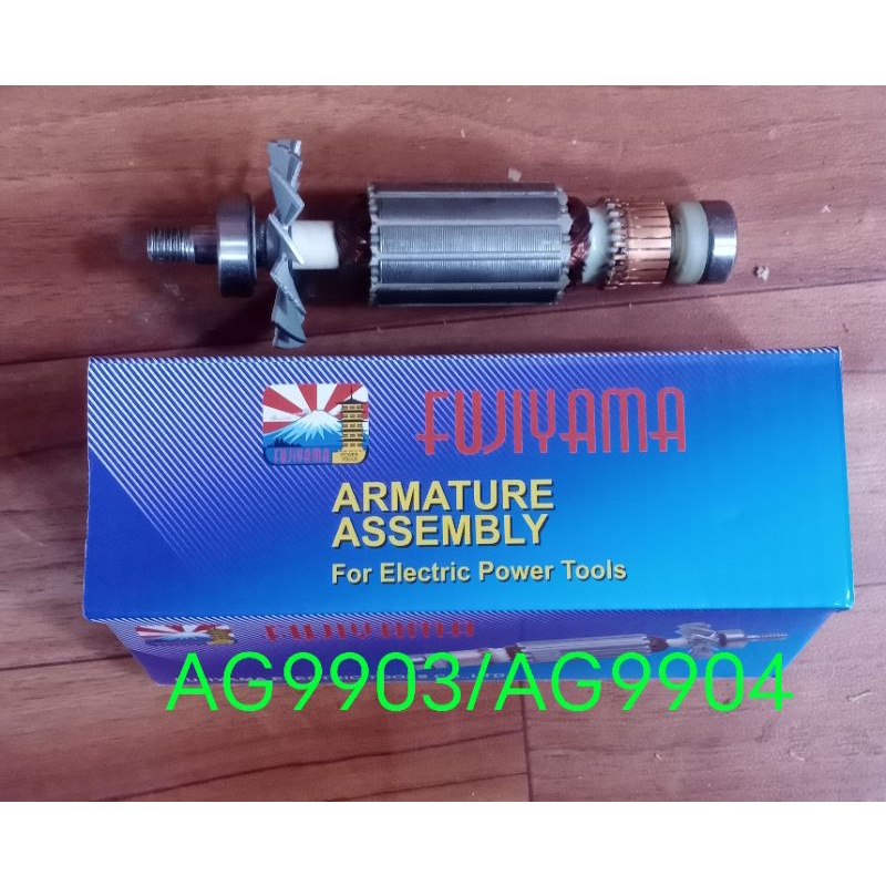 Armature Angker Dinamo Mesin Gerinda Tangan Fujiyama AG9903 AG9904
