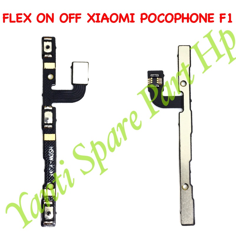 Flexible On Off Xiaomi Pocophone F1 Original Terlaris New