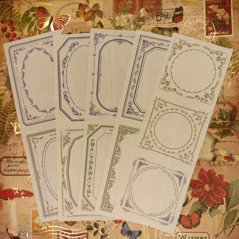 

<vintage border> vintage border, border retro, bingkai vintage, jurnal, scrapbook, memo, binkai diy