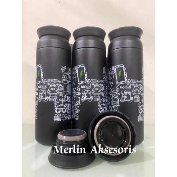 Termos Hippo 500ml Tahan Air Panas Travel Tumbler